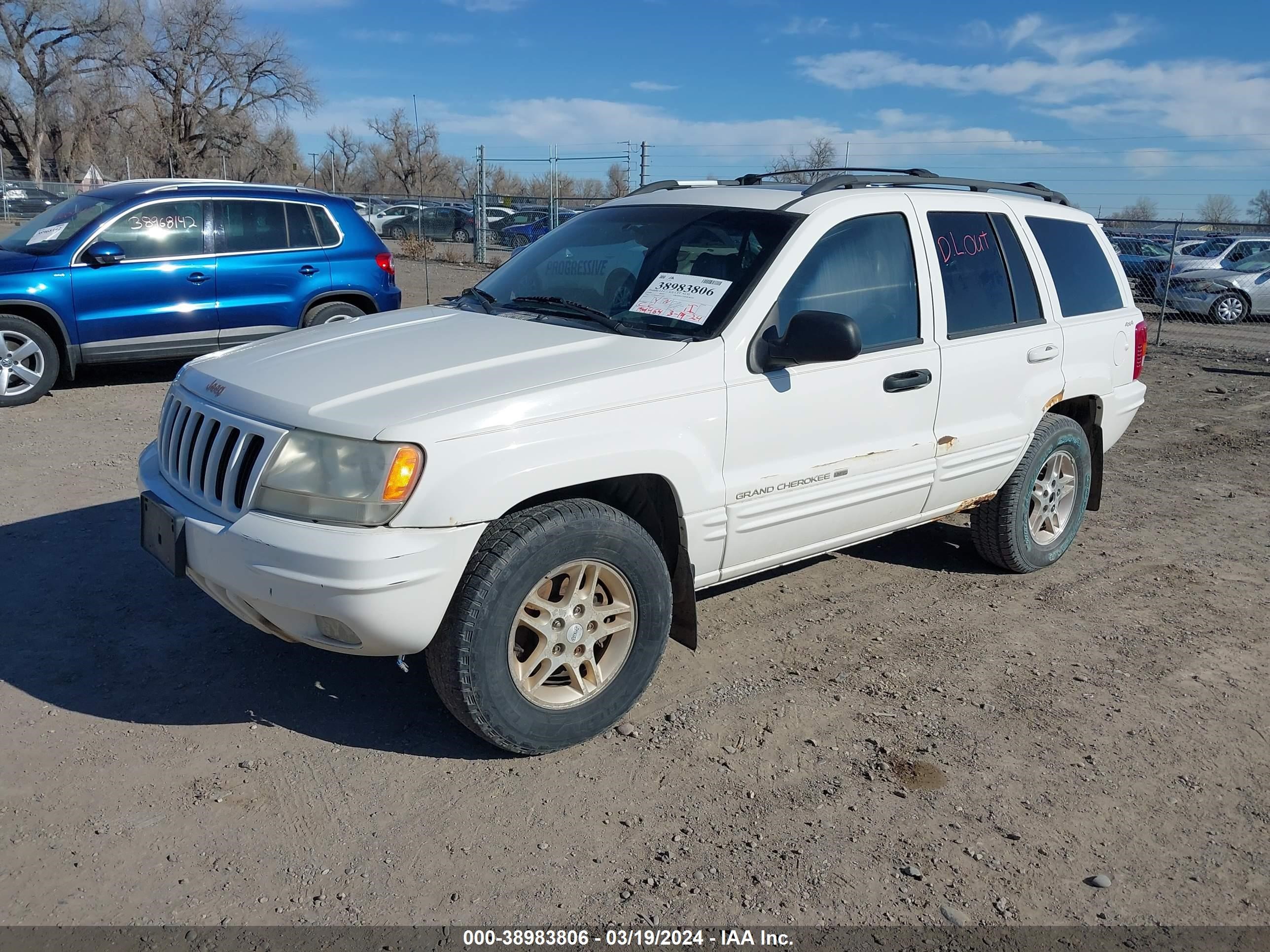 Photo 1 VIN: 1J4GW68N8XC714445 - JEEP GRAND CHEROKEE 