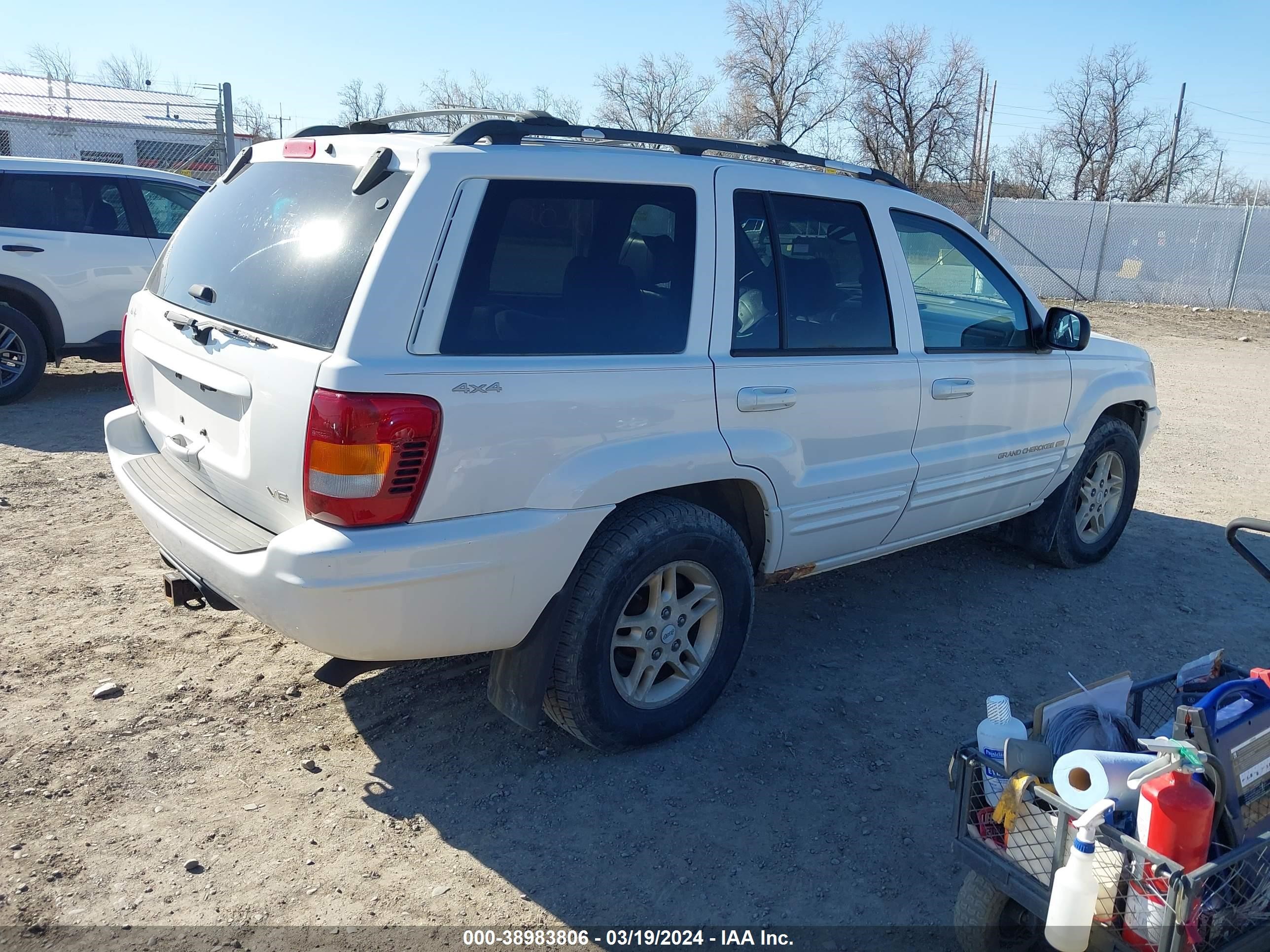 Photo 3 VIN: 1J4GW68N8XC714445 - JEEP GRAND CHEROKEE 