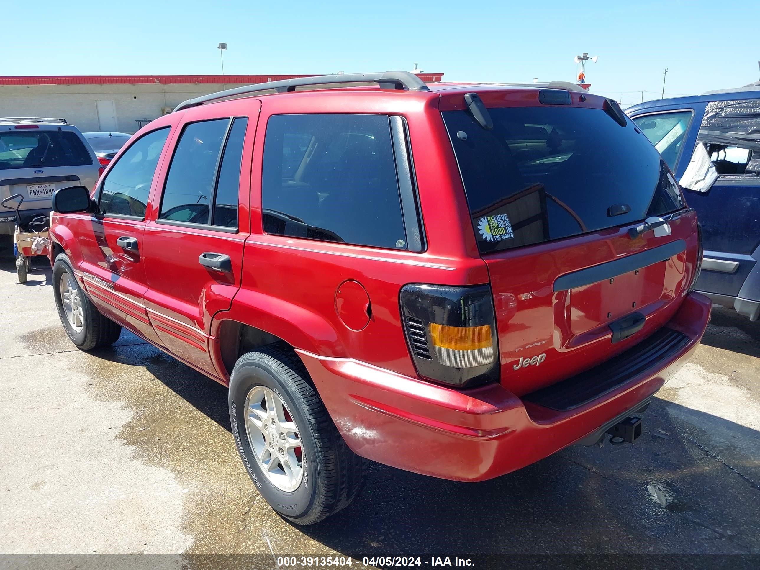 Photo 2 VIN: 1J4GX48NX4C385521 - JEEP GRAND CHEROKEE 