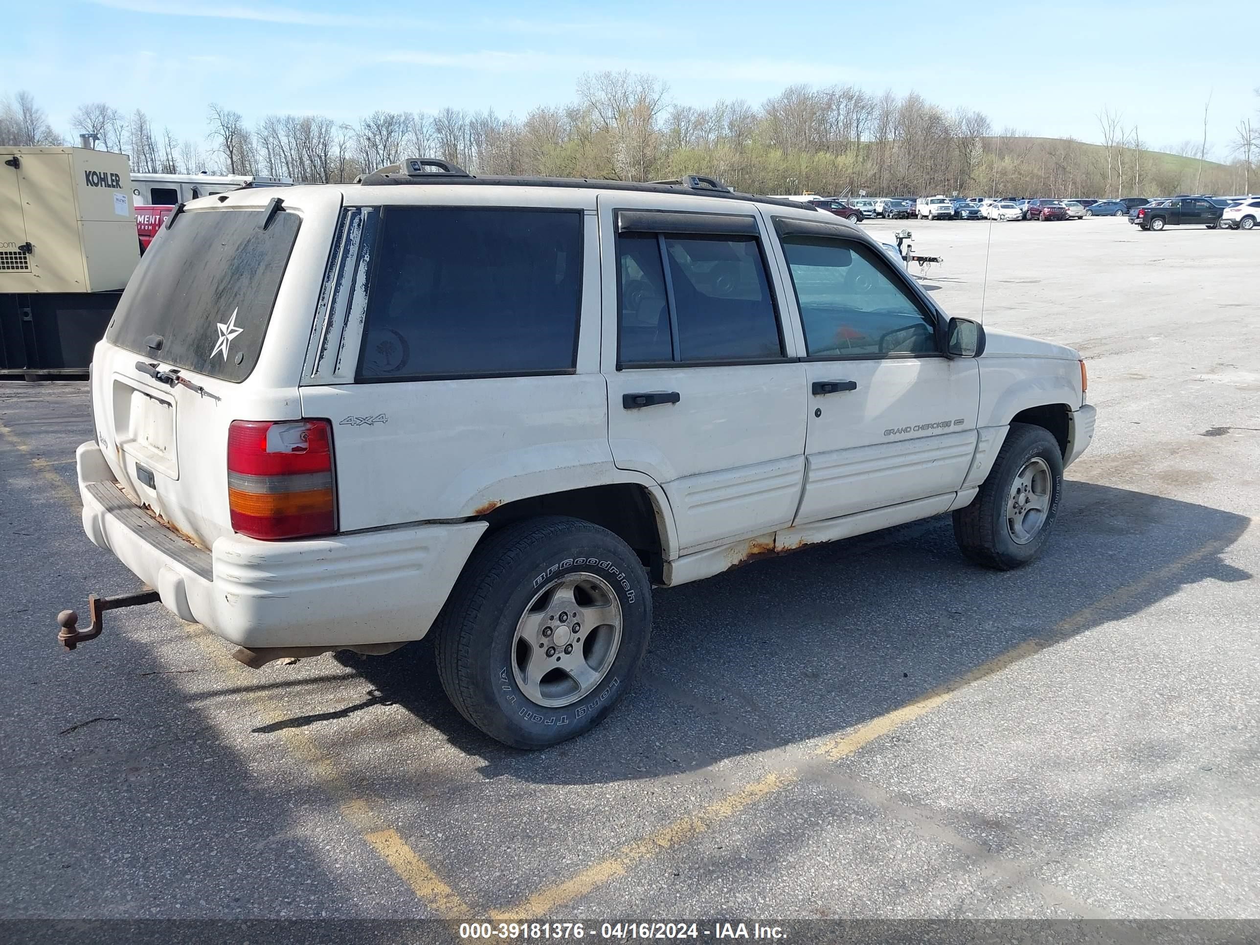 Photo 3 VIN: 1J4GZ48SXWC177562 - JEEP GRAND CHEROKEE 