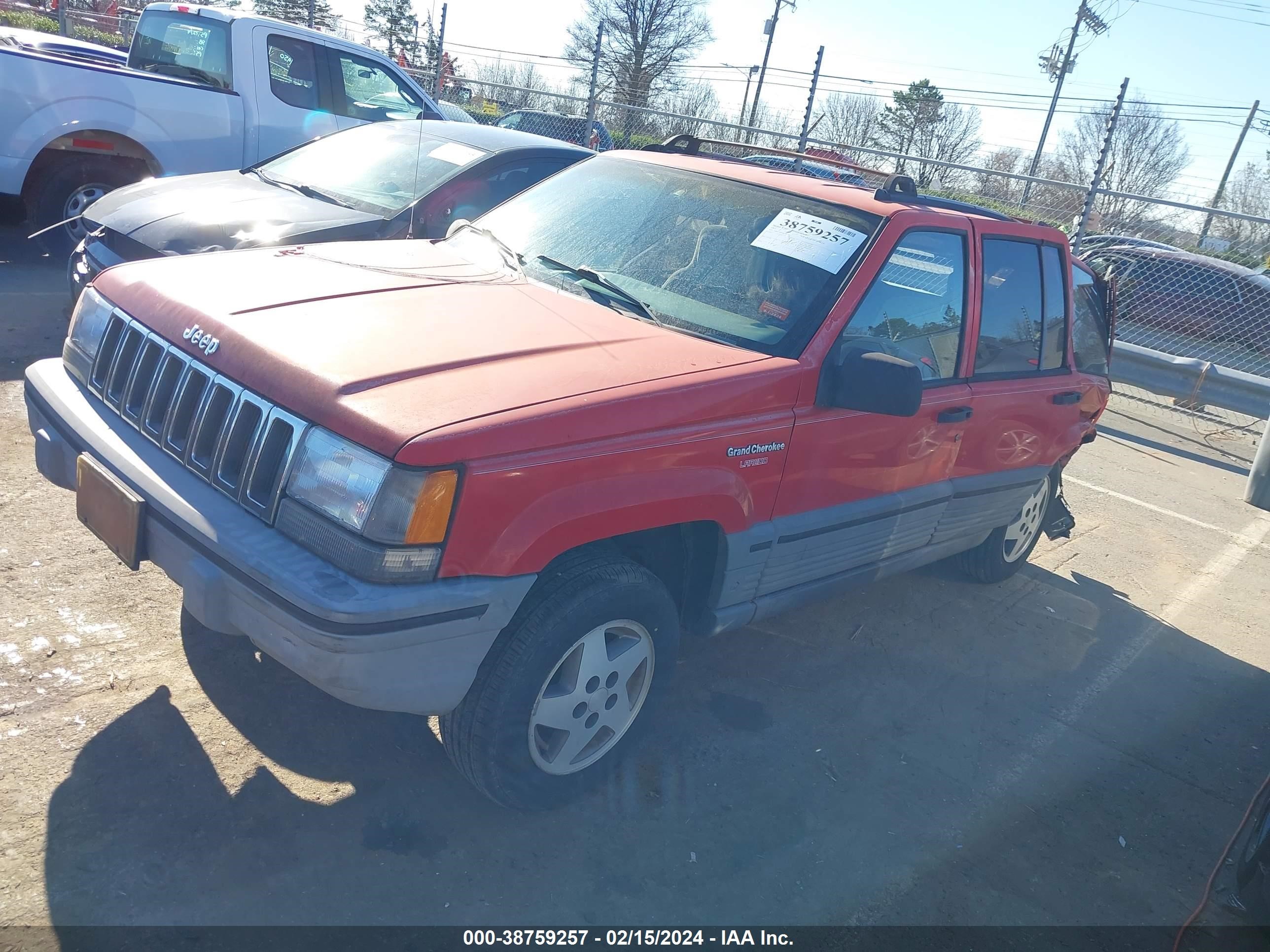 Photo 1 VIN: 1J4GZ58S3PC508716 - JEEP GRAND CHEROKEE 