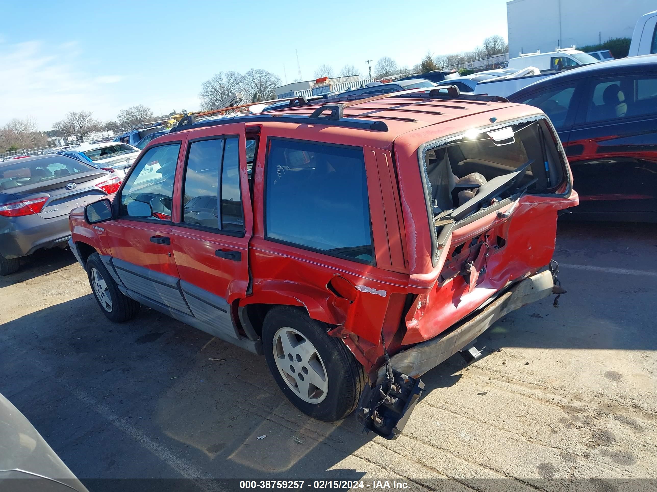 Photo 2 VIN: 1J4GZ58S3PC508716 - JEEP GRAND CHEROKEE 