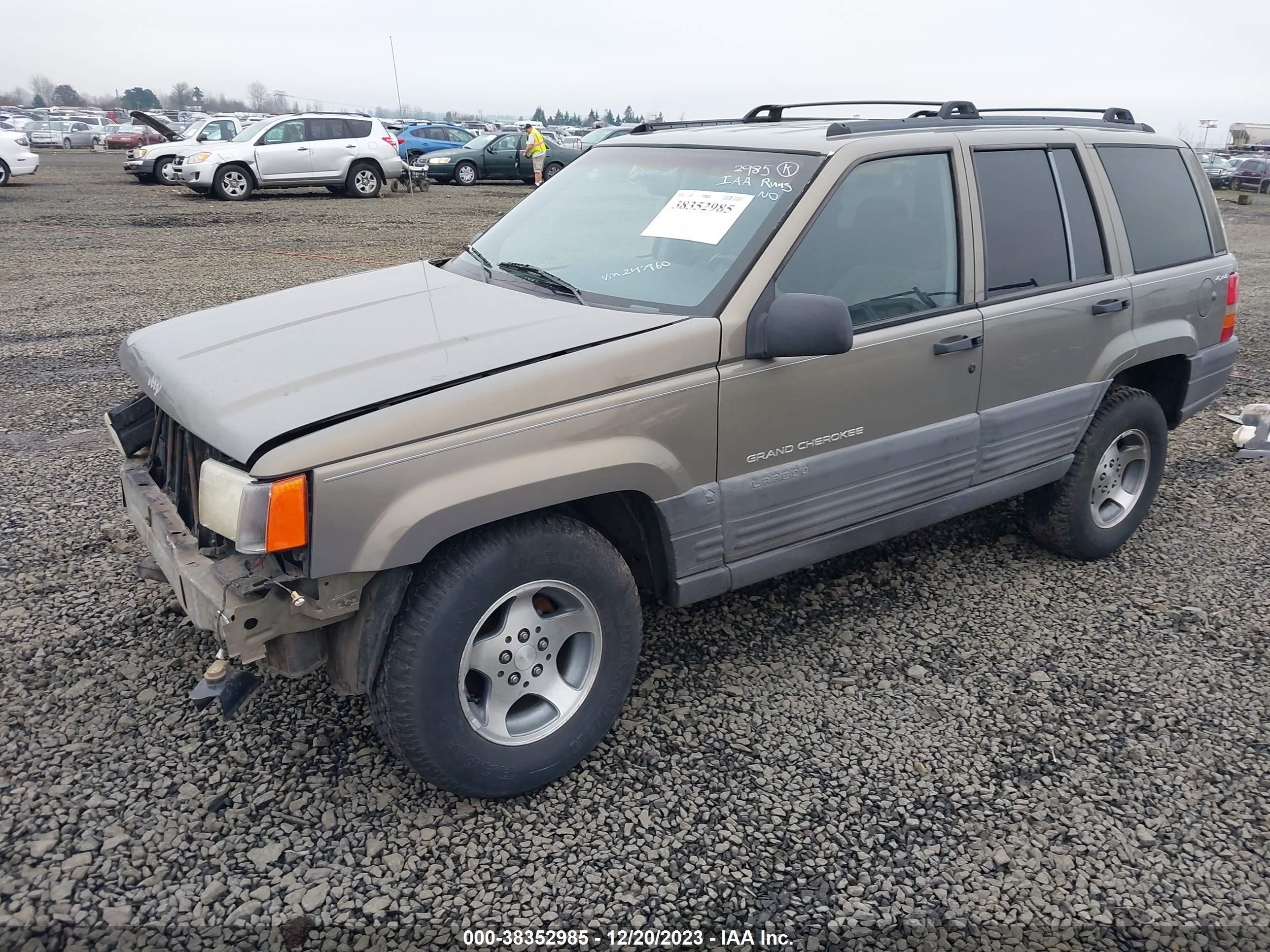 Photo 1 VIN: 1J4GZ58S3WC247960 - JEEP GRAND CHEROKEE 