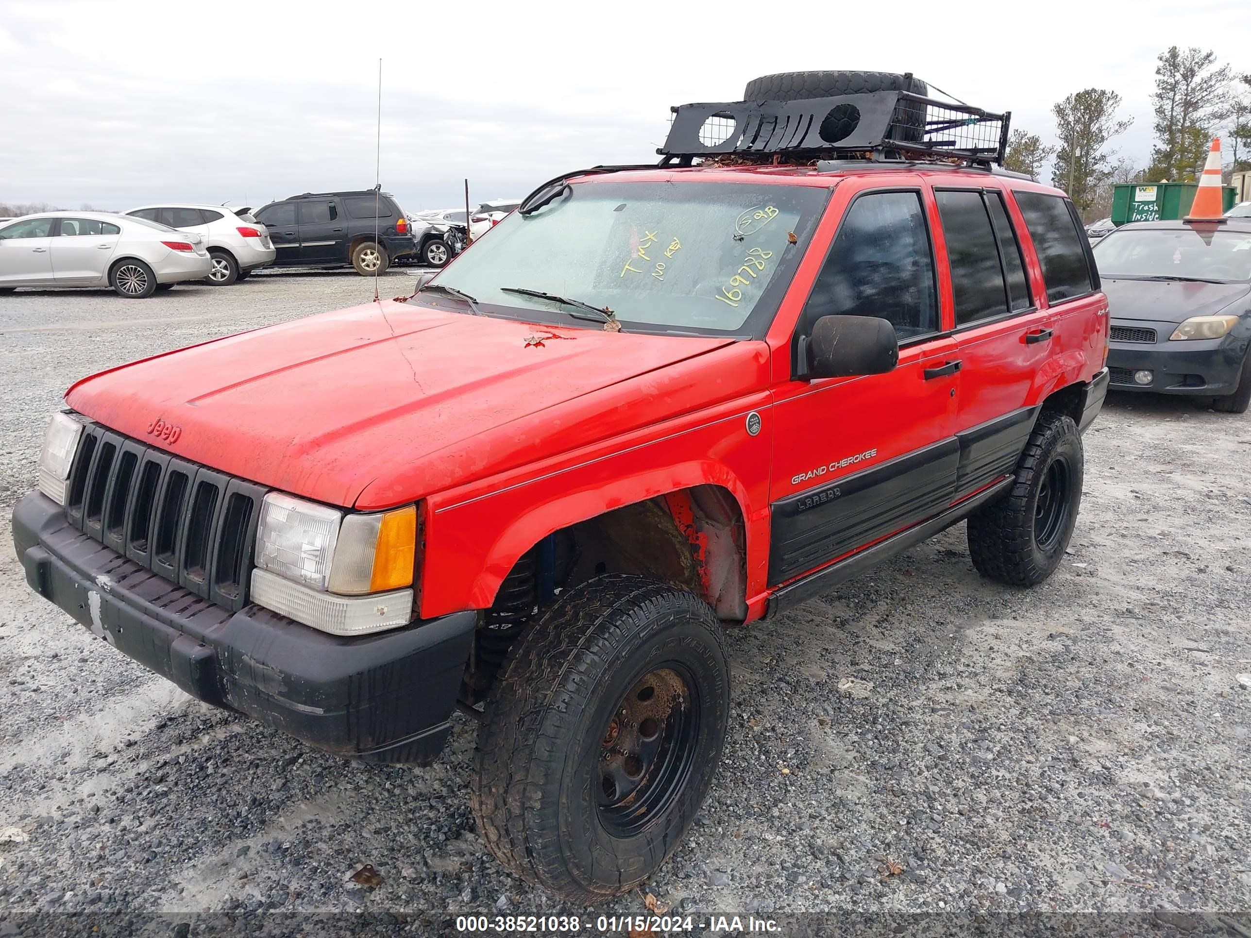 Photo 1 VIN: 1J4GZ58S5TC169788 - JEEP GRAND CHEROKEE 