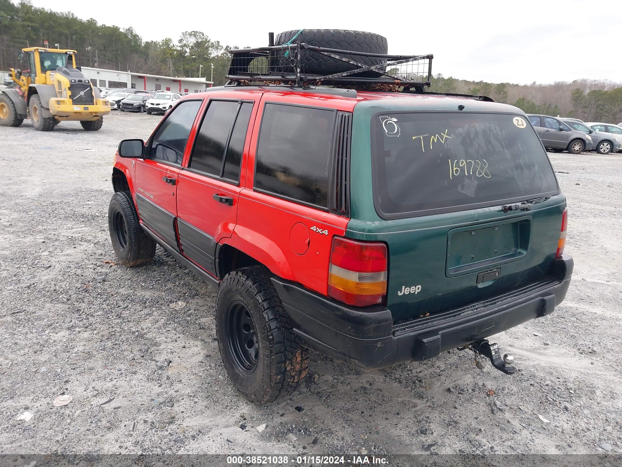 Photo 2 VIN: 1J4GZ58S5TC169788 - JEEP GRAND CHEROKEE 