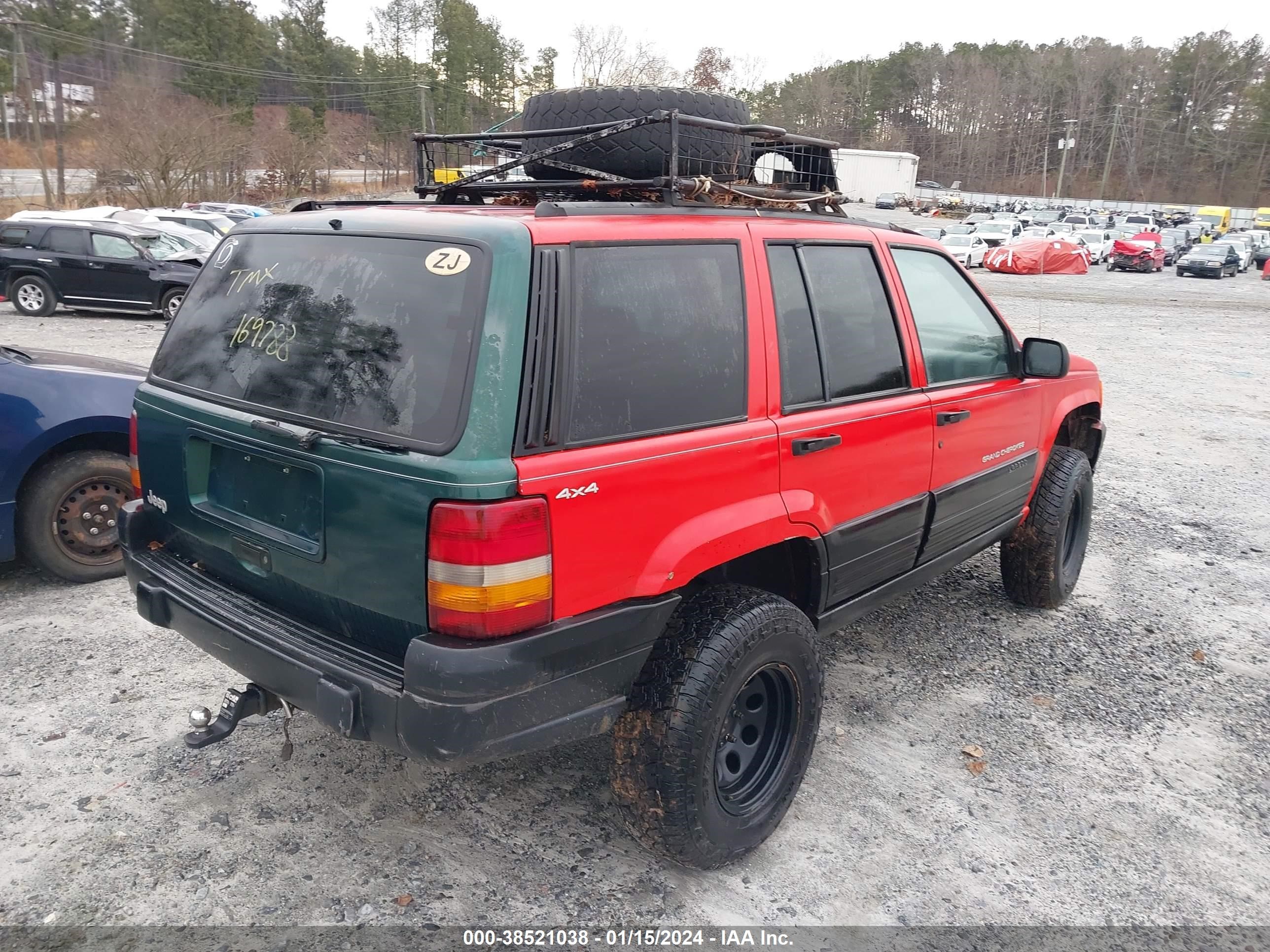 Photo 3 VIN: 1J4GZ58S5TC169788 - JEEP GRAND CHEROKEE 