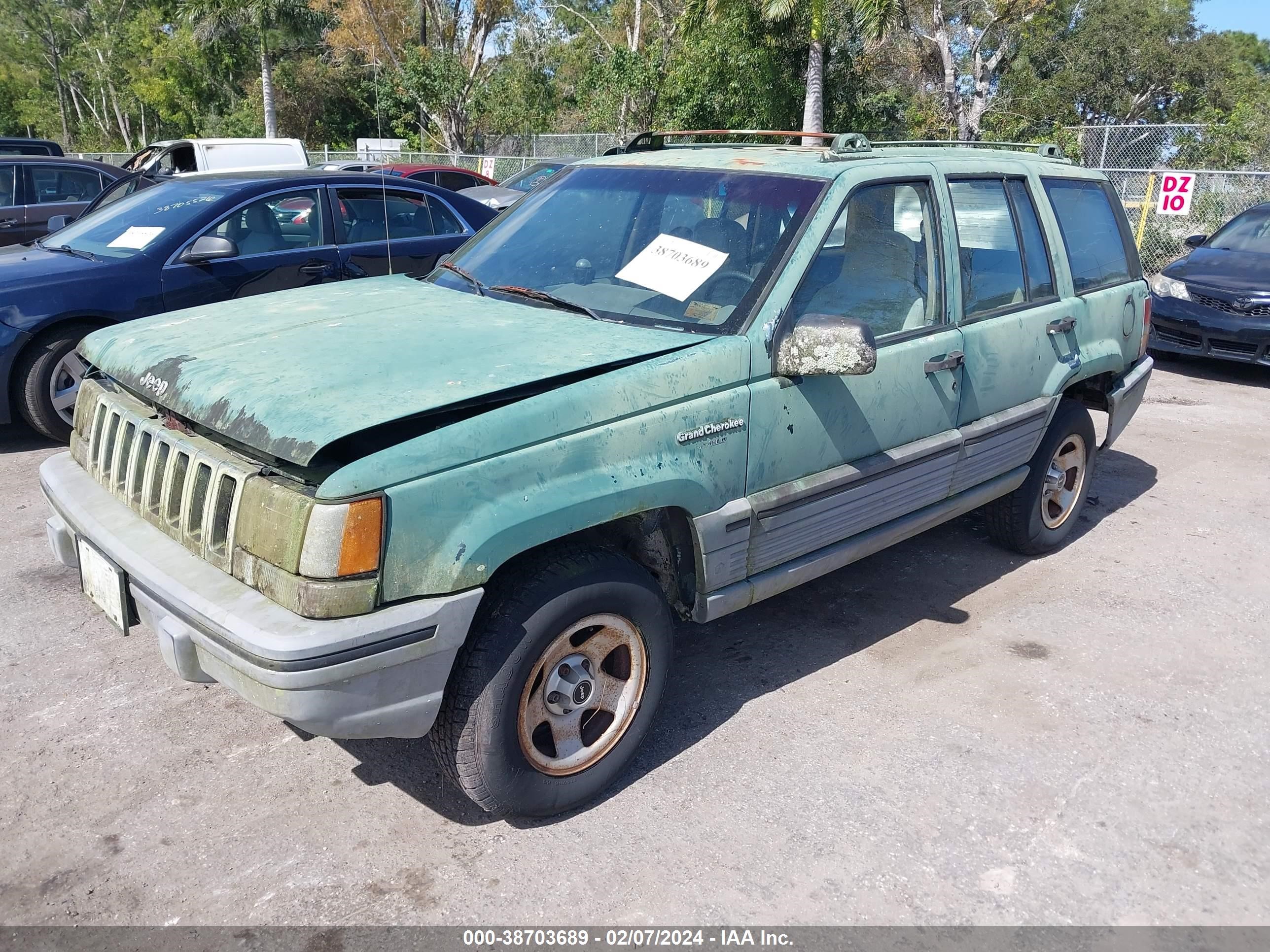 Photo 1 VIN: 1J4GZ58S7PC510579 - JEEP GRAND CHEROKEE 