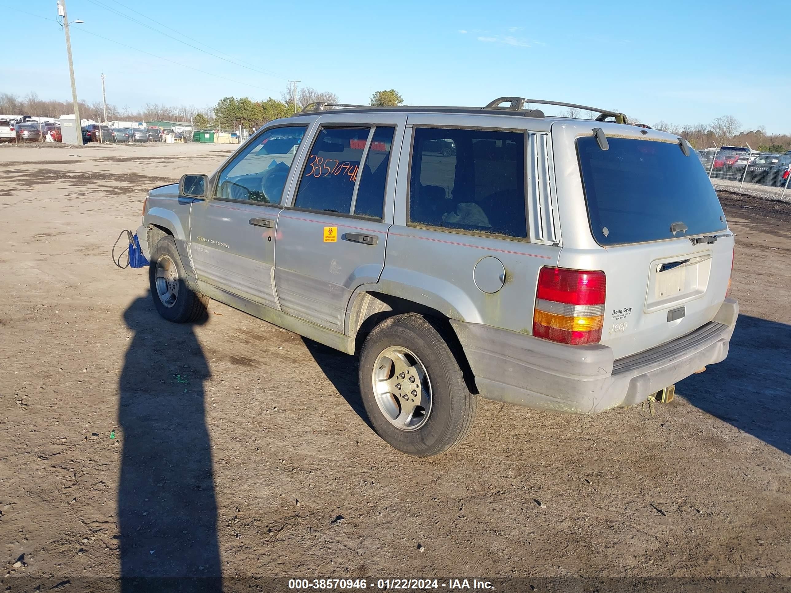 Photo 2 VIN: 1J4GZ58S7WC250134 - JEEP GRAND CHEROKEE 