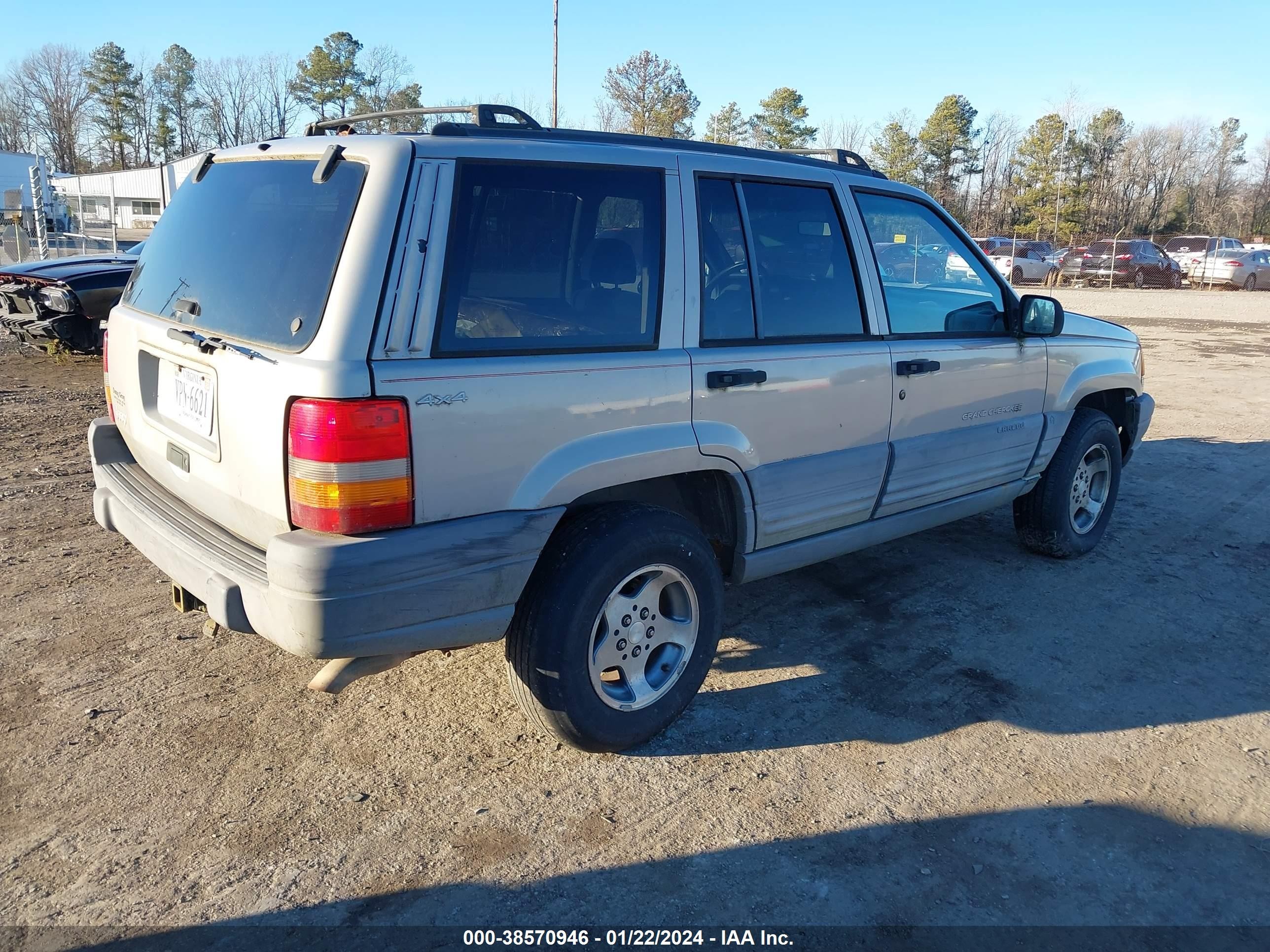 Photo 3 VIN: 1J4GZ58S7WC250134 - JEEP GRAND CHEROKEE 