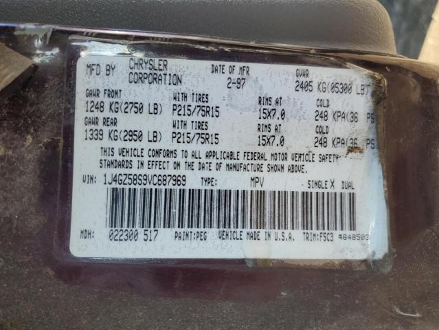 Photo 12 VIN: 1J4GZ58S9VC687969 - JEEP GRAND CHER 