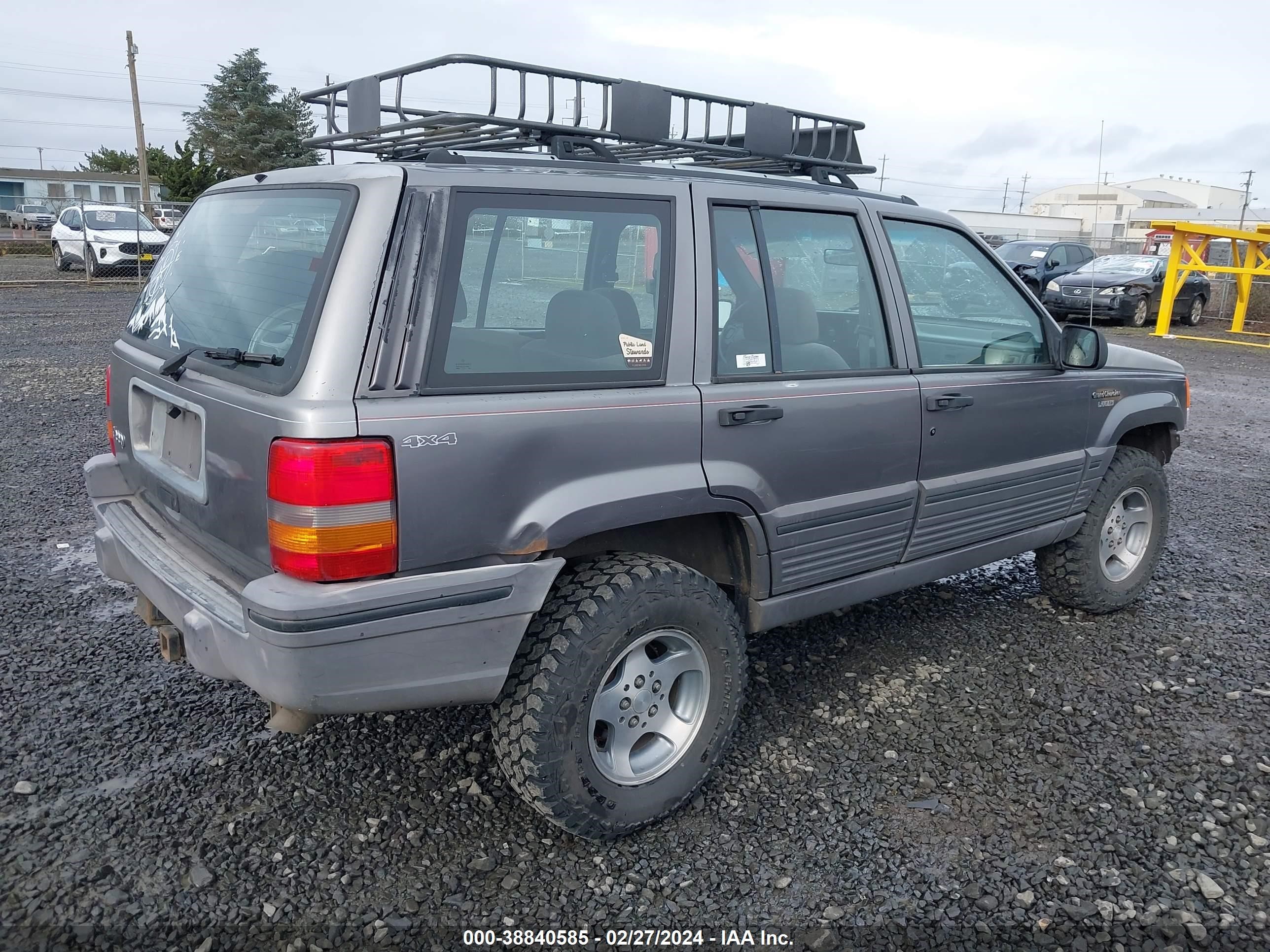 Photo 3 VIN: 1J4GZ58SXRC179161 - JEEP GRAND CHEROKEE 