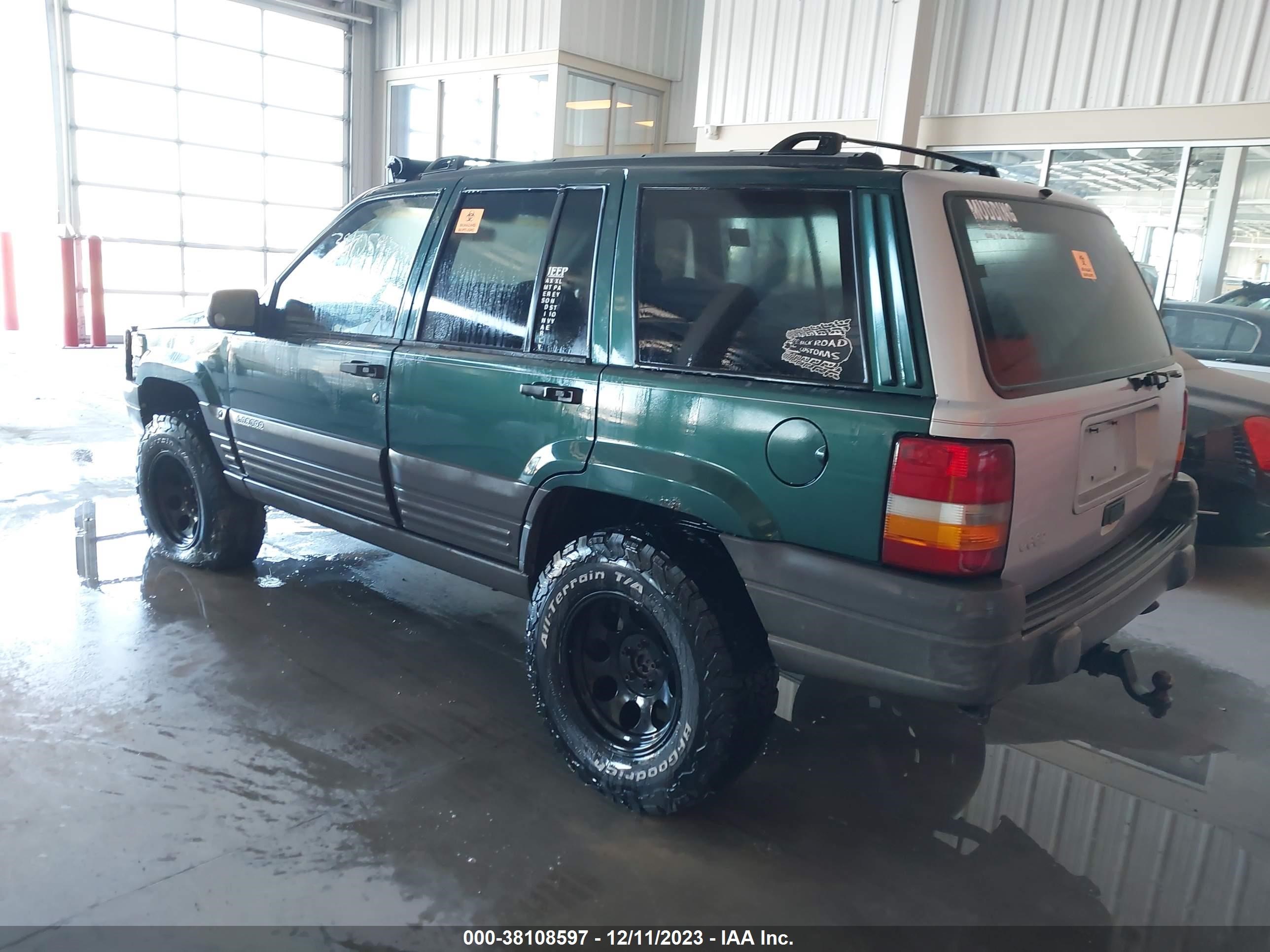 Photo 2 VIN: 1J4GZ58Y6TC326684 - JEEP GRAND CHEROKEE 