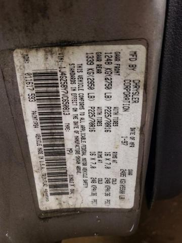 Photo 12 VIN: 1J4GZ58Y7VC650813 - JEEP GRAND CHER 