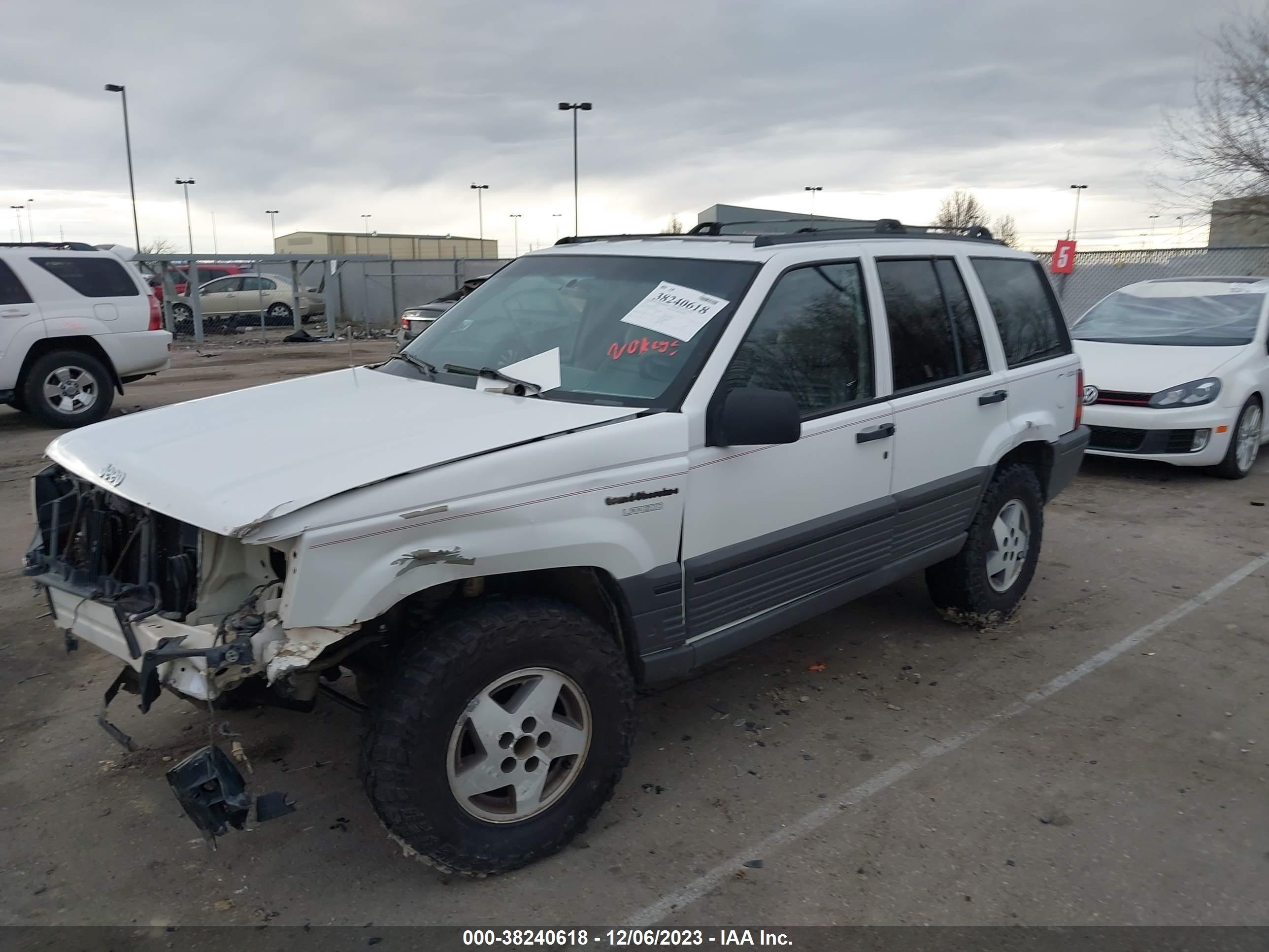 Photo 1 VIN: 1J4GZ58Y8SC560436 - JEEP GRAND CHEROKEE 