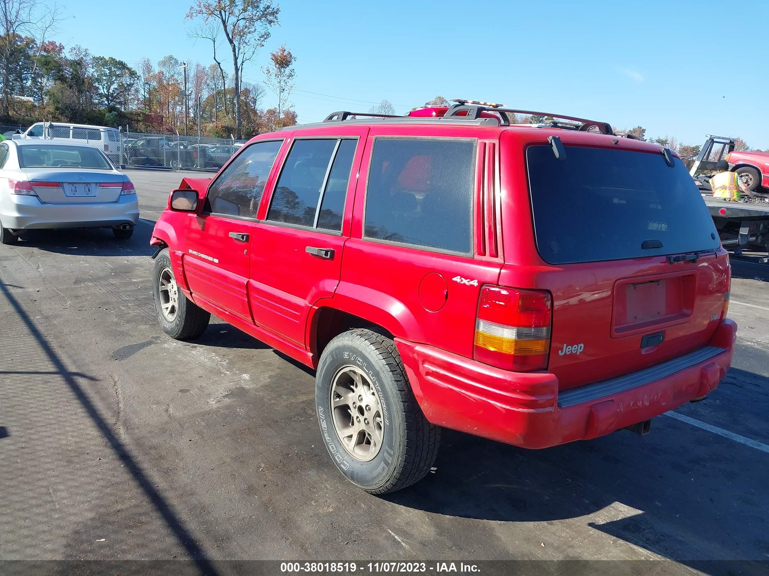 Photo 2 VIN: 1J4GZ78Y1WC194997 - JEEP GRAND CHEROKEE 