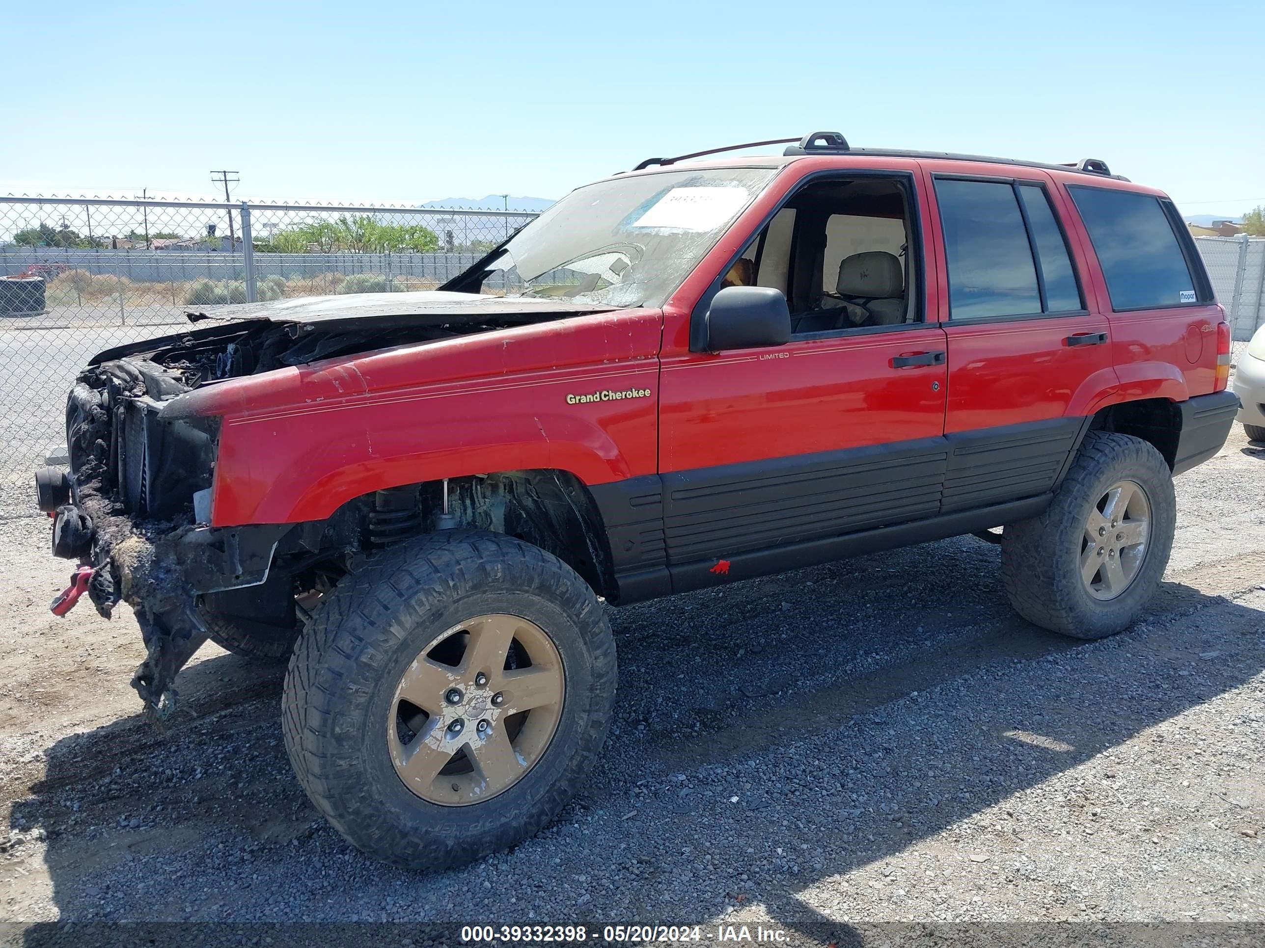 Photo 1 VIN: 1J4GZ78Y2PC607866 - JEEP GRAND CHEROKEE 