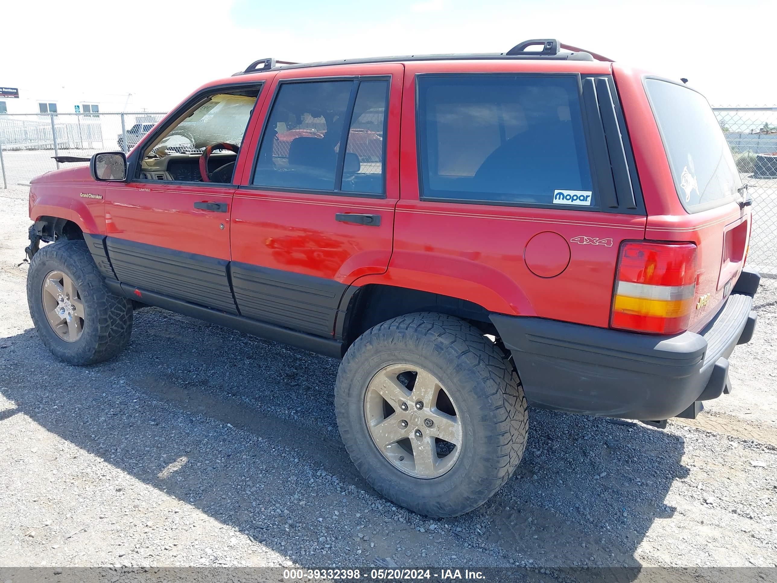 Photo 2 VIN: 1J4GZ78Y2PC607866 - JEEP GRAND CHEROKEE 