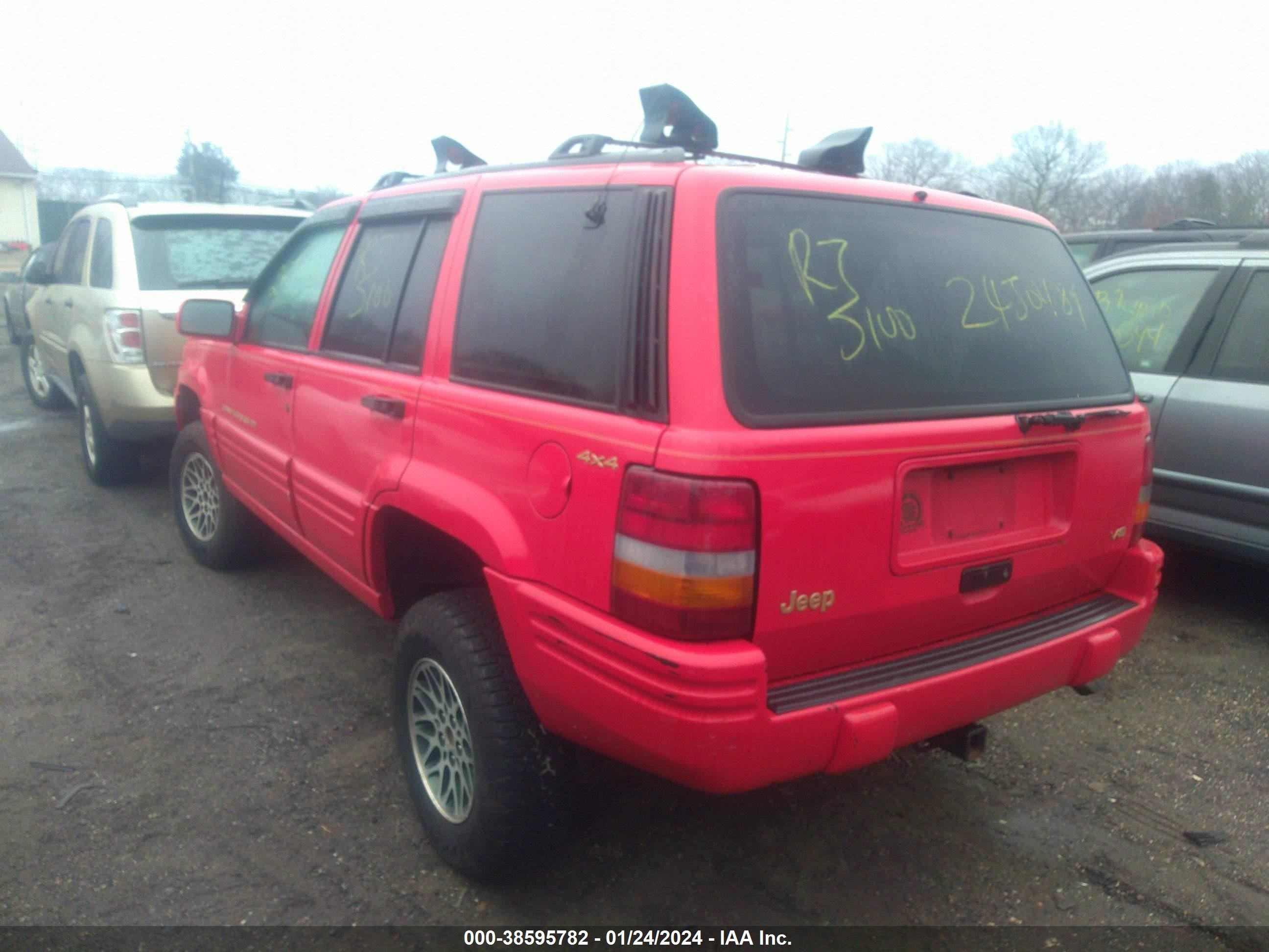 Photo 2 VIN: 1J4GZ78Y5TC250919 - JEEP GRAND CHEROKEE 