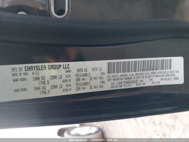 Photo 8 VIN: 1J4NF1FB0BD226435 - JEEP COMPASS 