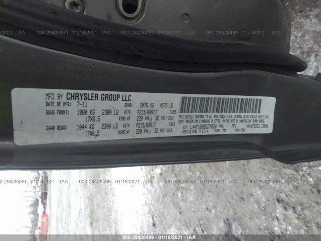 Photo 8 VIN: 1J4NF1GB5BD279520 - JEEP PATRIOT 