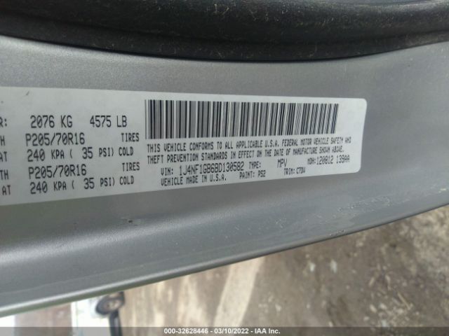 Photo 8 VIN: 1J4NF1GB6BD130582 - JEEP PATRIOT 