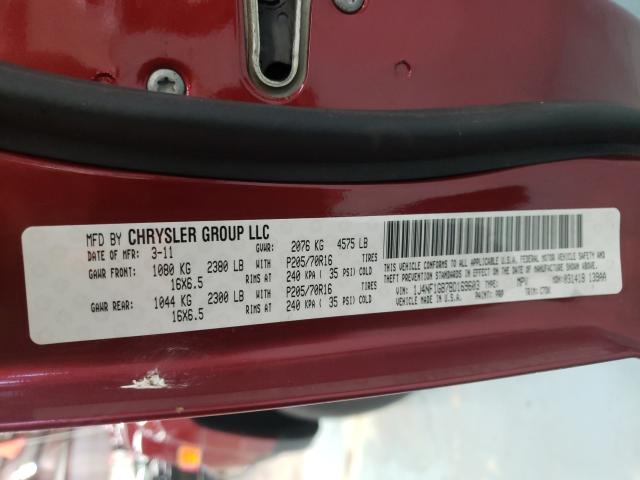 Photo 9 VIN: 1J4NF1GB7BD169603 - JEEP PATRIOT SP 