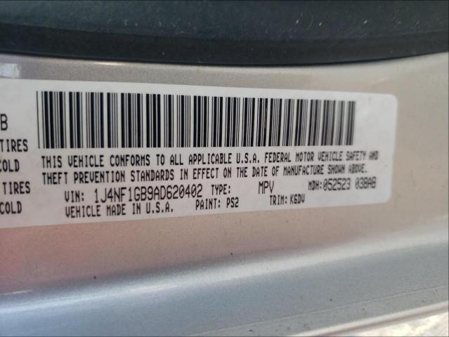 Photo 9 VIN: 1J4NF1GB9AD620402 - JEEP PATRIOT SP 