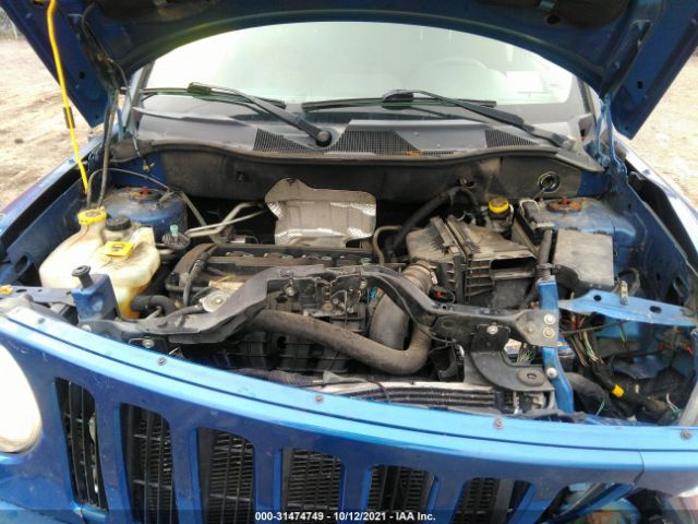 Photo 9 VIN: 1J4NF2GB6AD512762 - JEEP PATRIOT 