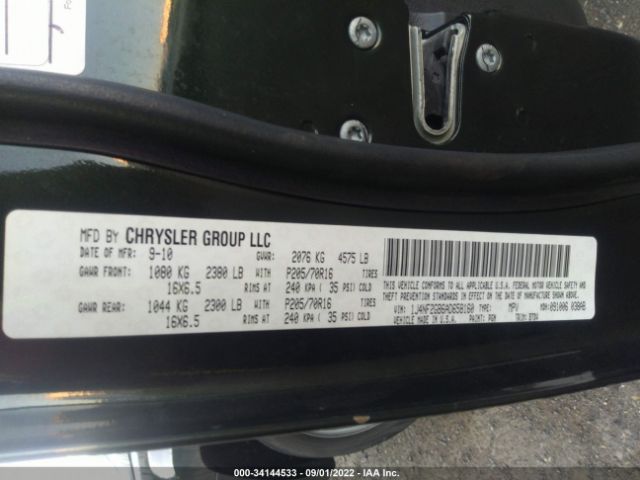 Photo 8 VIN: 1J4NF2GB6AD658160 - JEEP PATRIOT 