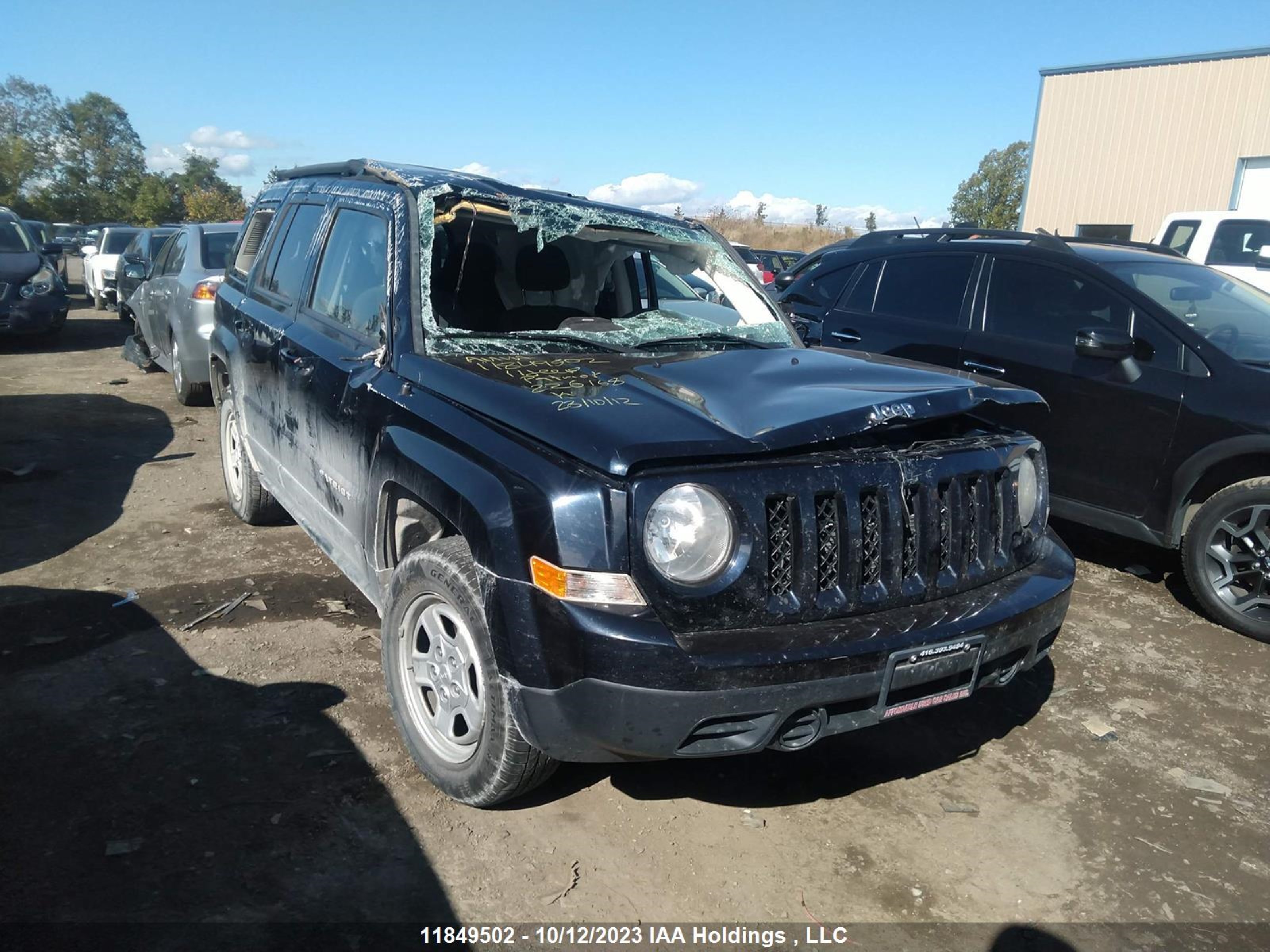 Photo 0 VIN: 1J4NF2GB8BD226168 - JEEP LIBERTY (PATRIOT) 