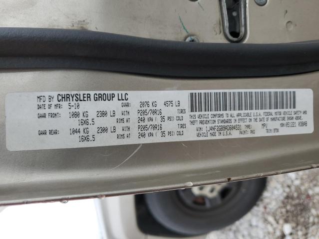 Photo 12 VIN: 1J4NF2GB9AD604531 - JEEP PATRIOT SP 