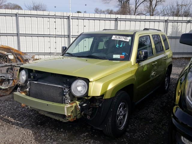 Photo 1 VIN: 1J4NF2GBXAD505569 - JEEP PATRIOT SP 