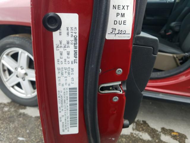 Photo 9 VIN: 1J4NF4FB0AD601563 - JEEP COMPASS SP 