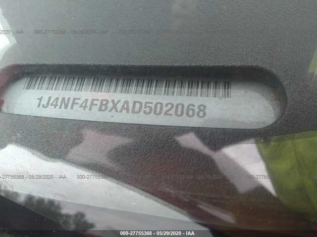 Photo 8 VIN: 1J4NF4FBXAD502068 - JEEP COMPASS 