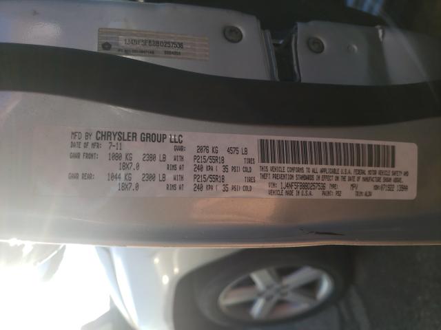 Photo 9 VIN: 1J4NF5FB8BD257536 - JEEP COMPASS LI 