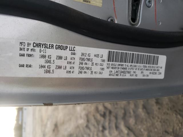 Photo 9 VIN: 1J4NT1GA4BD270601 - JEEP PATRIOT SP 