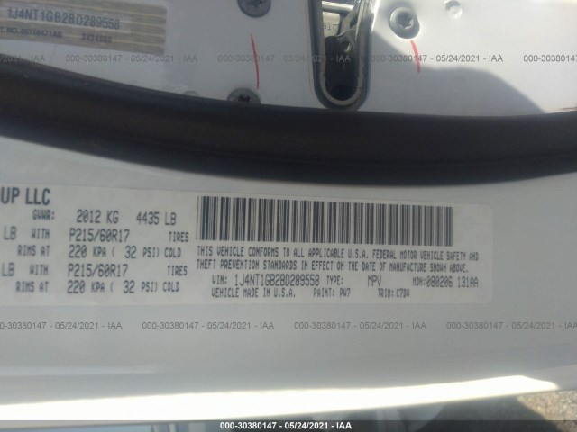 Photo 8 VIN: 1J4NT1GB2BD289558 - JEEP PATRIOT 