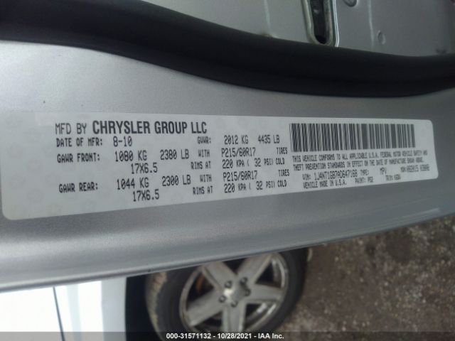 Photo 8 VIN: 1J4NT1GB7AD647168 - JEEP PATRIOT 