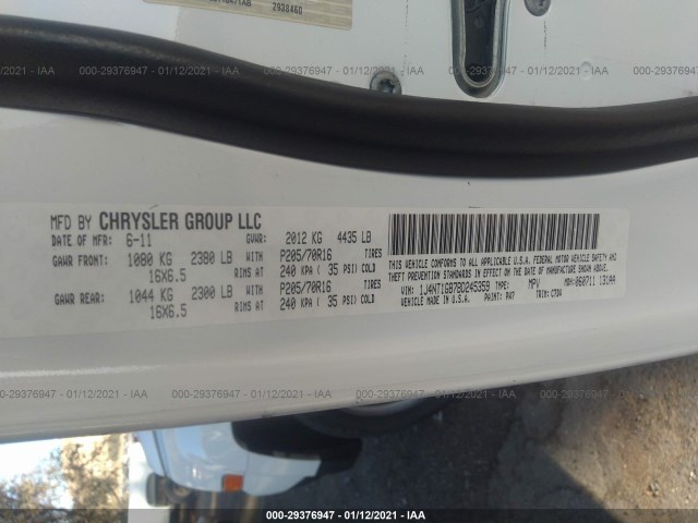 Photo 8 VIN: 1J4NT1GB7BD245359 - JEEP PATRIOT 