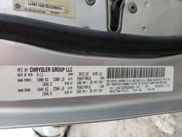 Photo 9 VIN: 1J4NT1GB7BD249024 - JEEP PATRIOT SP 