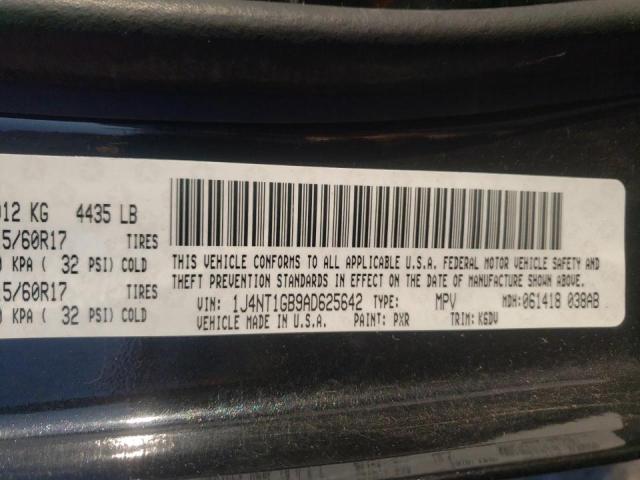 Photo 9 VIN: 1J4NT1GB9AD625642 - JEEP PATRIOT SP 