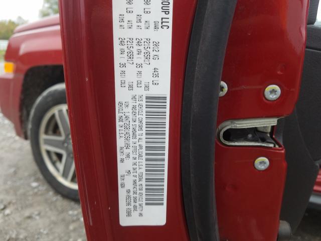 Photo 9 VIN: 1J4NT2GB1AD501094 - JEEP PATRIOT SP 