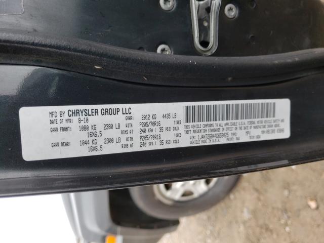 Photo 9 VIN: 1J4NT2GB4AD659025 - JEEP PATRIOT SP 