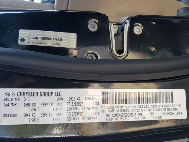 Photo 9 VIN: 1J4NT4GB5BD178648 - JEEP PATRIOT LA 