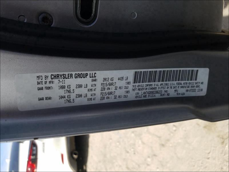 Photo 9 VIN: 1J4NT4GB9BD286223 - JEEP PATRIOT LA 