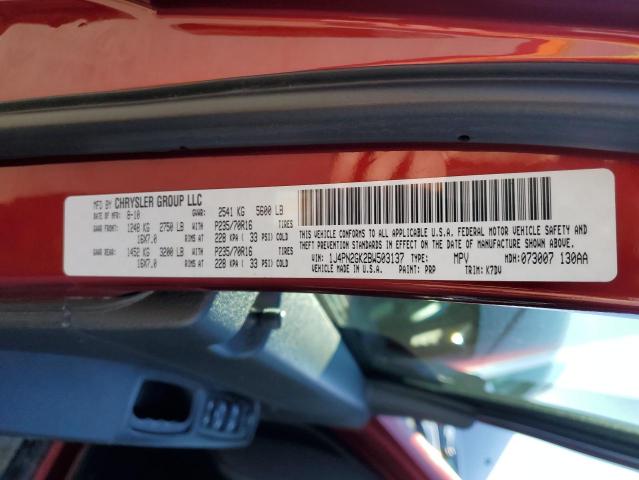 Photo 12 VIN: 1J4PN2GK2BW503137 - JEEP LIBERTY SP 