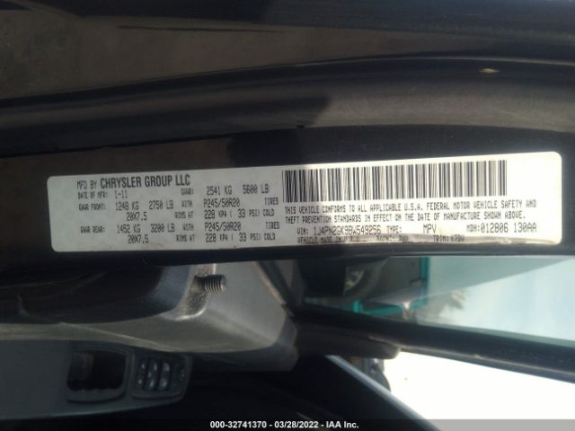 Photo 8 VIN: 1J4PN2GK9BW549256 - JEEP LIBERTY 