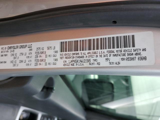 Photo 13 VIN: 1J4PN5GK1AW121505 - JEEP LIBERTY LI 