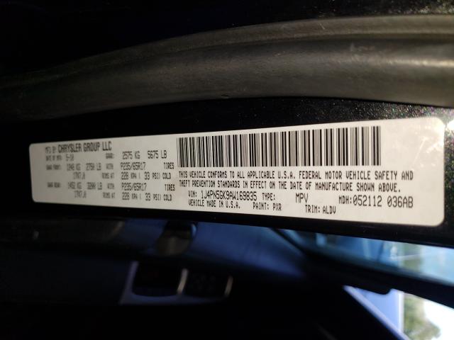 Photo 9 VIN: 1J4PN5GK9AW169835 - JEEP LIBERTY LI 