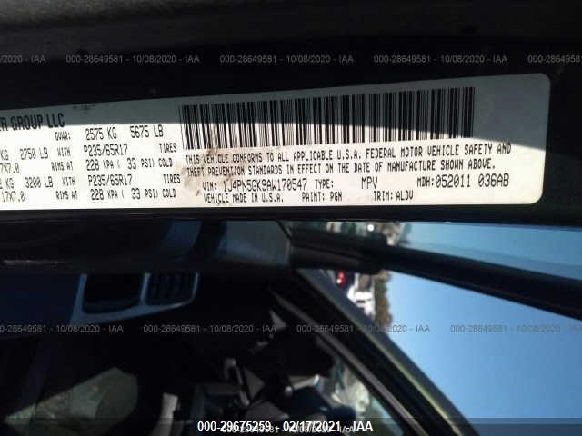 Photo 8 VIN: 1J4PN5GK9AW170547 - JEEP LIBERTY 